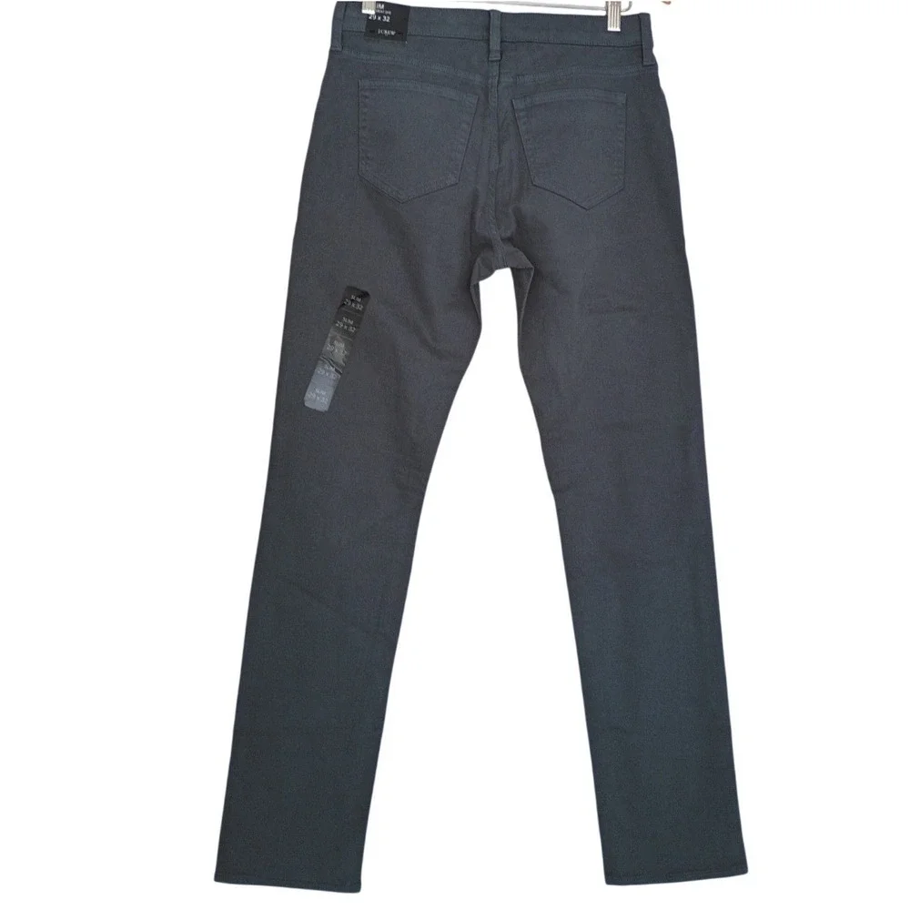 J Crew Slim Garment Dyed Chinos Pants Mens‎ 29x32 Gray Flex Slim Fit; RET $138